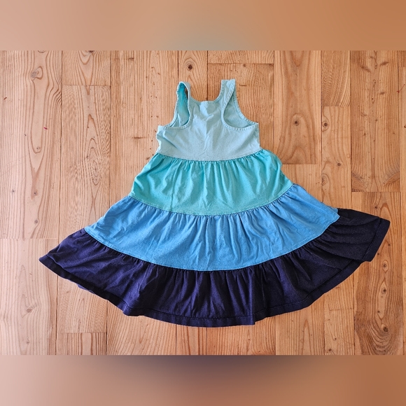 HANNA ANDERSSON TODDLER Color block Dress, size 5T - Picture 4 of 4